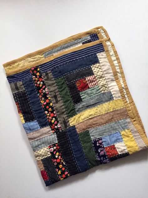 Grace Rother, Hand Knitted Throws, Handmade Quilts For Sale, Flying Geese Quilt, Japanese Quilts, Log Cabin Quilts, Miniature Quilts, Log Cabin Quilt, Textile Fiber Art