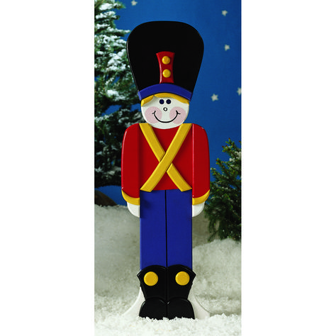 Toy Soldier : Large-format Paper Woodworking Plan Advanced Woodworking Projects, Diy Wooden Toys Plans, Wooden Toy Plans, Christmas Toy Soldiers, Christmas Outside, Woodworking Tools For Sale, Woodworking Blueprints, Woodworking Plans Beginner, Woodworking School