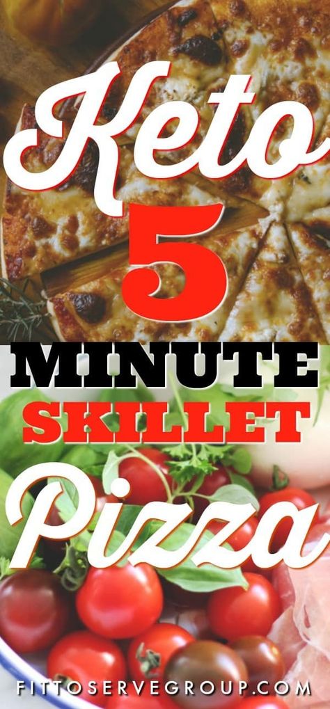 This keto 5-minute skillet pizza is the easiest way to enjoy a pizza while doing keto. Make a cheese crust pizza using your non-skillet pan and customize by adding your favorite keto-friendly toppings. keto skillet pizza| low carb skillet pizza| gluten-free skillet pizza Easy Low Carb Pizza, Low Carb Skillet, Carolyn Ketchum, Skillet Pizza Recipe, Keto Skillet, Keri Soup, Easy Stuffed Cabbage, Keto Savory, Cheese Crust Pizza