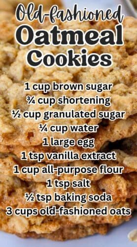 Original Quaker Oatmeal Cookie Recipe, Quaker Oats Oatmeal Cookie Recipe, Quaker Oatmeal Raisin Cookies, Quaker Oats Oatmeal Cookies, Quaker Oatmeal Cookie Recipe, Quaker Oatmeal Cookies, Chewy Oatmeal Cookies Recipe, Old Fashioned Oatmeal Cookies, Oat Cookie Recipe