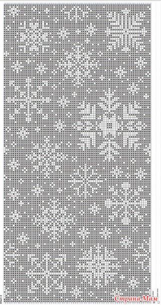 Crochet Christmas Snowflakes, Snowflake Cross Stitch, Christmas Snowflakes Pattern, Fair Isles, Snowflake Sweater, Fair Isle Knitting Patterns, Crochet Curtains, Pola Kristik, Cross Stitch Patterns Christmas