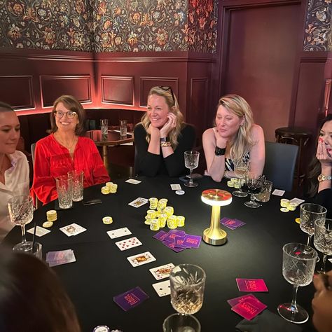 About last night.♥️ There’s nothing better than the sounds of women taking risks and winning big. Playing poker is just like life, you need to taking those riskS to win. Plural. We want you to get comfortable taking calculated risks and we want you to practice it over and over again. Thank you to @fullpicture x @moiraforbes x @seven24collective x @gansevoort and all of our guests for joining us for poker night. Girls Poker Night, Women Playing Poker, Bee Fashion, Taking Risks, About Last Night, Poker Night, Take Risks, Night Aesthetic, Last Night