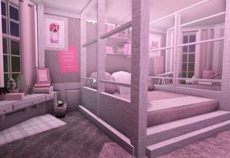 Bloxburg House Decor Ideas Bedroom, Custom Bedroom Bloxburg, Bloxburg Beauty Room Ideas, Bedroom Ideas Bloxburg Aesthetic, Bloxburg Bedroom Ideas Aesthetic Pink, Roblox Bloxburg House Ideas Outside, Bloxburg Aesthetic Bedroom Ideas, Cool Bloxburg Rooms, Aesthetic Bloxburg Room Ideas