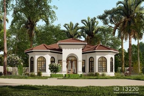 Our site is constantly updated with new house plans that highlight the latest, innovative amenities and features. Explore groundbreaking new home plans today. Small Mediterranean Homes, Contemporary Mediterranean House, Boring House, Bedroom Mediterranean, Tuscan House Plans, A Beautiful House, Three Bedroom House Plan, Houses Design, Pool House Plans