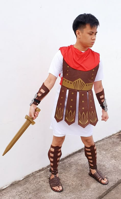 Castle Theme Classroom, Roman Soldier Costume, Animal Costumes For Kids, Roman Toga, Roman Clothes, Nativity Costumes, Roman Costume, Soldier Costume, Greek Costume