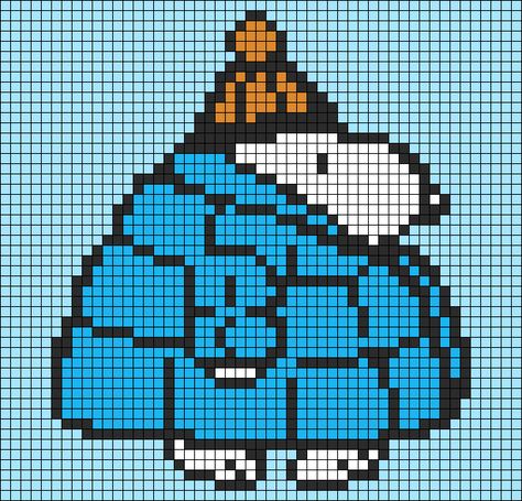 Crochet Grid Stitch, Slytherin Alpha Pattern, Peanuts Perler Bead Patterns, Beatles Crochet Pattern, Tapestry Pixel Art, Peanuts Pixel Art, Peanuts Cross Stitch, Small Pixel Grid Crochet, Snoopy Crochet Grid