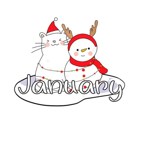 January Clipart, All The Months, Teacher Clipart, Months In A Year, Clip Art, Quick Saves