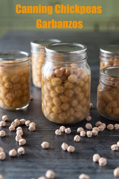 Canning Garbanzo Beans, Canning Beans Pressure Cooker, Canning Chickpeas, Mayocoba Beans, Canning Beans, Canned Lentils, How To Soak Beans, From Farm To Table, Dry Chickpeas