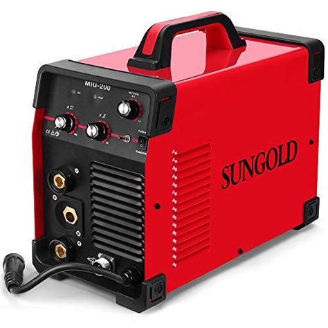 With a 220v MIG welder, you can weld a wide range of metals, including steel, stainless steel, nickel, and aluminum. 220v MIG welders can also wire weld pipe. When it comes to steel mill projects, you will need a 220v MIG welder that has a dual voltage feature. With the dual voltage feature, you can use your welder on the job site and at home. Best Mig Welder, Flux Core Welding, Inverter Welding Machine, Mig Welding Machine, Aluminum Sheet Metal, Inverter Welder, Welding Gear, Welding Jobs, Mig Welder