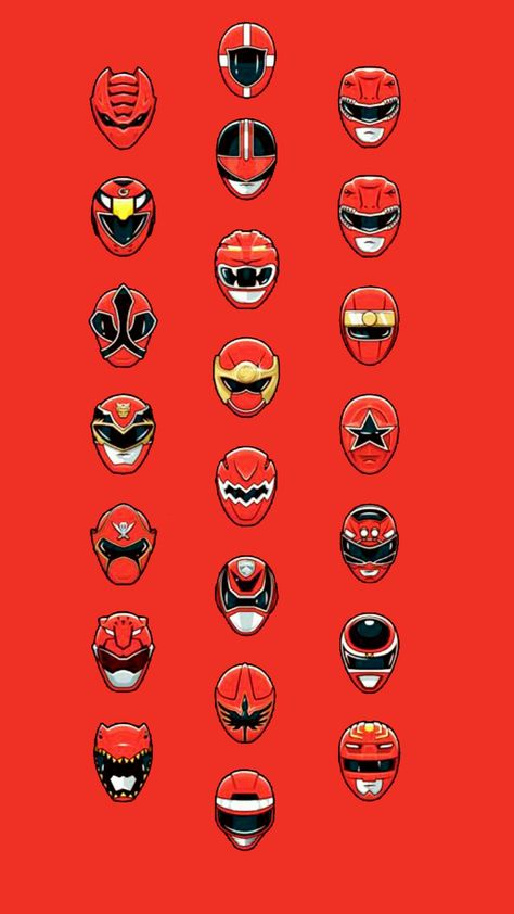 Red Rangers Power Rangers Pictures, Vrod Custom, Power Rangers Red Ranger, Power Rangers Poster, Power Rangers Turbo, Power Rangers Wild Force, Power Rangers Ninja Storm, Power Rangers Ninja Steel, Power Rangers Megazord