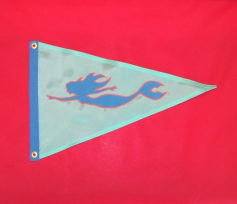 Boat Flags, Boating Gifts, Boat Names, Wind Direction, Blue Mermaid, Custom Flags, Sport Boats, Island Style, The Flag