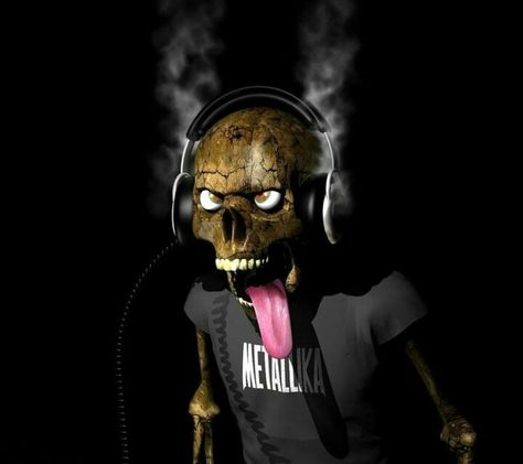 How I feel listening to music Skeleton Listening To Music, Listening To Music, Metallica, Skeleton, Wallpapers, Music