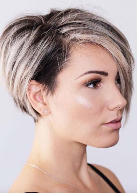 Undercut Bob Haircut, Asymmetrical Bob Short, Classic Bob Hairstyle, Shaved Side, Short Undercut, Angled Bob Haircuts, Curly Pixie Haircuts, Long Bob Haircuts, Short Hair Undercut