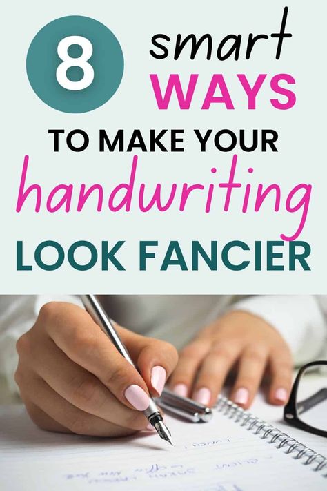 8 Ways to Make Your Handwriting Look Fancier Than It Really Is - By Heidi Grace Decorative Writing Design, Writing Names In Different Styles, How To Write Fancy Letters Easy, Better Handwriting Tips, How To Write Pretty Handwriting, Font Styles Alphabet Calligraphy, Hand Writing Styles, Planner Templates Free Printables, Slogan Ideas Design