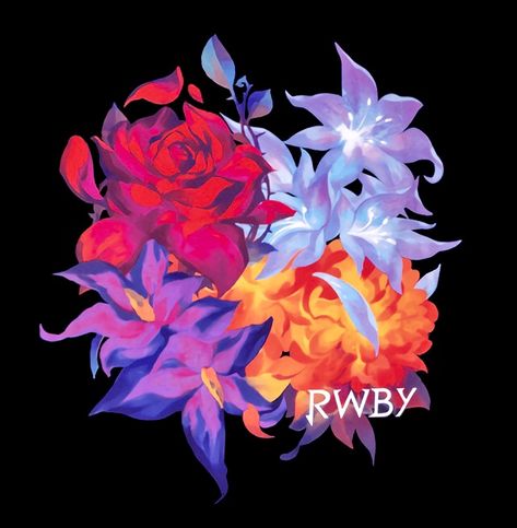 RWBY flowers Yang Fanart Rwby, Rwby Tattoos, Rwby Edit, Rwby Tyrian, Rwby Logo, Rwby Poster, Rwby Team, Rwby Wallpaper, Rwby Rose