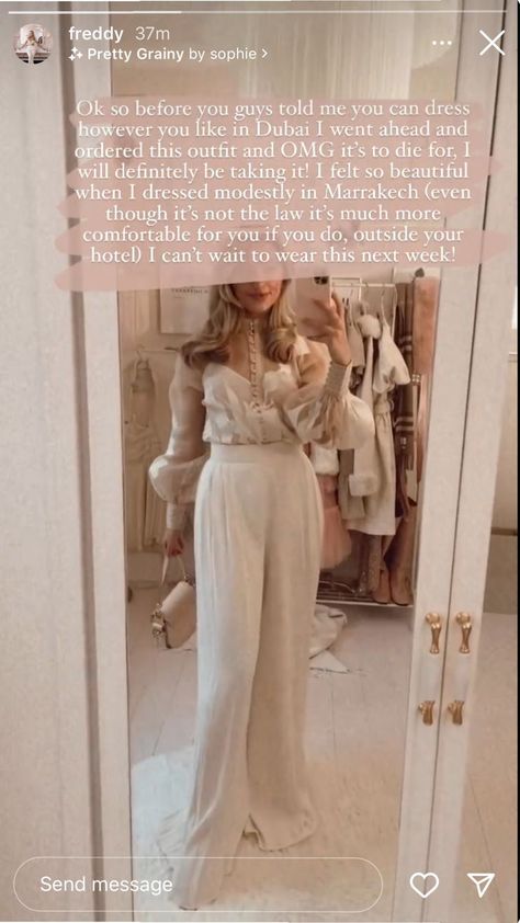 Freddy My Love Outfits, Love Outfits, Freddy My Love, Modest Dresses, Marrakech, I Dress, My Love, The Outsiders, Style Inspiration