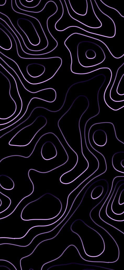 Multicolor topography wallpapers for iPhone Topography Wallpapers, Black Topographic Wallpaper, Topographic Wallpaper, Stussy Wallpaper, Black And Purple Wallpaper, Western Artwork, Ios Wallpaper, Screen Savers Wallpapers, Texture Graphic Design