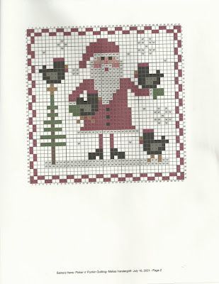 Pinker n Punkin Quilting & Stitching: Santa's Hens- A Christmas Freebie Christmas Freebie, Santa Cross Stitch, Cross Stitch Freebies, Holiday Cross Stitch, Winter Cross Stitch, Cross Stitch Christmas Ornaments, Quick Stitch, Cross Stitch Patterns Christmas, Stitch Christmas