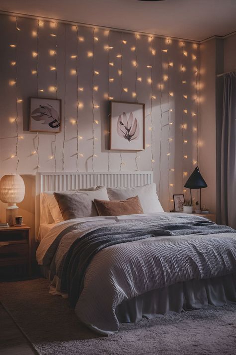 15 Cozy And Aesthetic Bedroom Ideas for Ultimate Relaxation Soft Cozy Bedroom Aesthetic, Room Asthetics Bedrooms Cozy, Bedroomideas Aesthetic, Cozy Bedroom Lighting, Teen Rooms, Bedroom Background, Aesthetic Bedroom Ideas, Aesthetic Cozy, Bedroom Photos