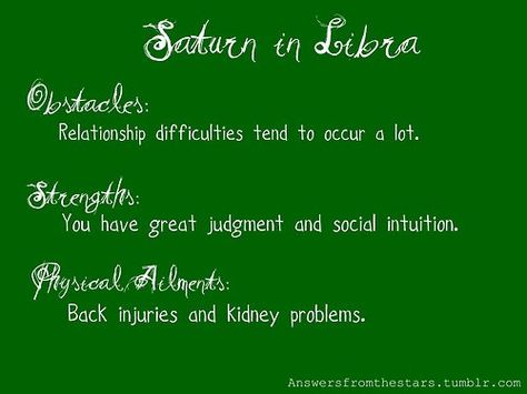 Saturn in Libra Saturn In Virgo, Saturn In Libra Astrology, Saturn In Libra, Ruled By Saturn, Pisces Leo, Saturn Return Capricorn, Saturn Correspondences, Astro Chart, Leo And Taurus