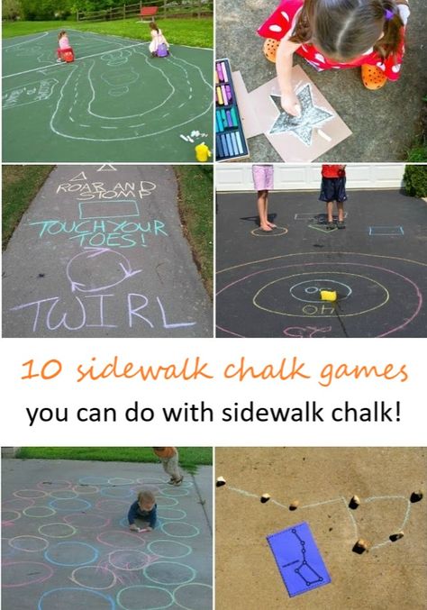 Sidewalk Games For Kids, Sidewalk Games, Sidewalk Chalk Games, Martial Arts Birthday, 2025 Inspiration, Chalk Activities, Baby Siting, Chalk Stencils, The Floor Is Lava