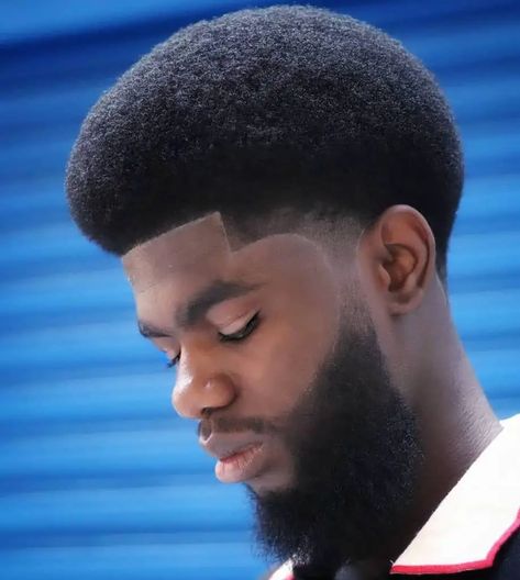 Top 18 Afro Faded Haircuts for Men in 2024: Embrace Style & Culture with These Trending Looks Afro Haircut Men, Afro Fade Haircut, Afro Hair Fade, Fade Haircuts For Men, Afro Fade, High Top Fade, Trending Looks, Big Afro, Black Men Haircuts