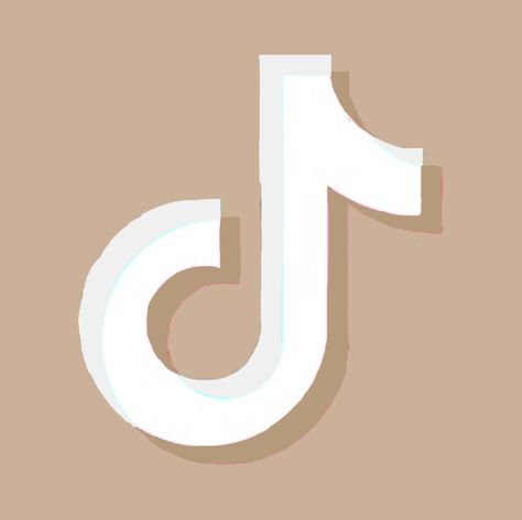 Tiktok Asthetic Picture Logo, Beige Tiktok Icon, Beige Icons Youtube, Beige Logo Apps, Begie Phone App Icon, Logo Tiktok, Baige Apps Logo, Iphone Customization, Beige Icons