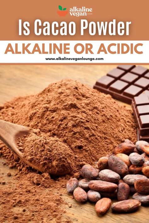 Is Cacao Powder Cacao Powder Benefits, Cocoa Plant, Cocoa Powder Recipes, Cocoa Drink, Chocolate Liqueur, Cocoa Nibs, Herbs For Health, Alkaline Foods, Raw Cacao