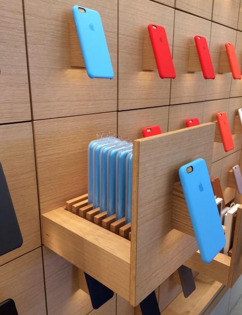 Apple Store Interior, Apple Store Design, Electronics Store Design, Mobile Accessories Shop, Mobile Shop Design, Store Shelves Design, Mobile Phone Shops, Retail Space Design, Phone Accessories Shop