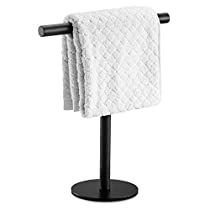 Check this out at Amazon Towel Rack Display, Hand Towel Holder Ideas, Towel Holder Ideas, Dish Towel Holder, Hand Towel Stand, Toallero Ideas, Towel Holder For Bathroom, Bathroom Hand Towel Holder, Black Bathroom Hardware