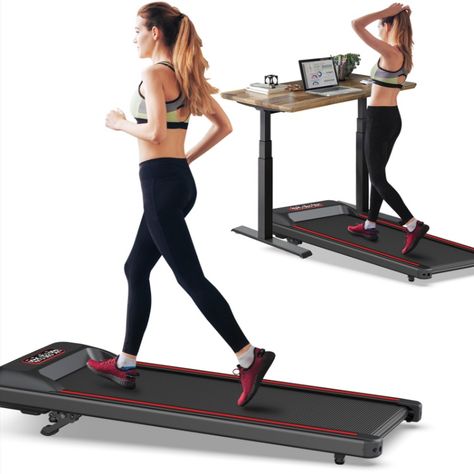 COMPACT TREADMILL FOR SMALL SPACE: A perfect small treadmill for home use and small spaces. You can put it under your desk, bed or your workstation. Two moving wheels make it easy to move and carry Desk Walking Pad, Small Treadmill, Treadmill Machine, Compact Treadmill, Portable Treadmill, Incline Treadmill, Home Treadmill, Under Desk Treadmill, Voice App