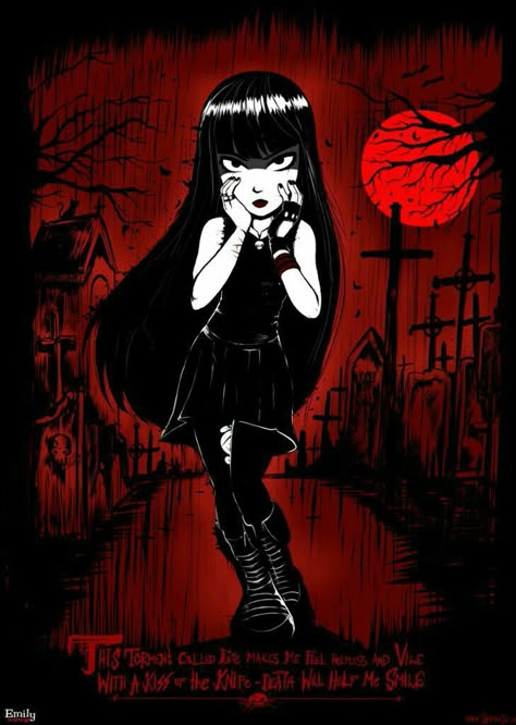 Emily The Strange ✝ Emily The Strange, Cute Goth, The Stranger, Early 2000s, Comic Books, Tumblr, Twitter