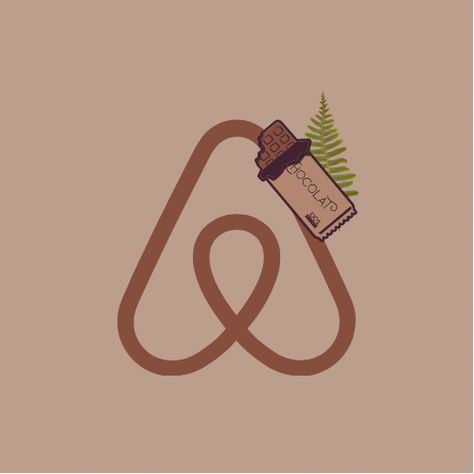 Airbnb Logo Aesthetic, Air Bnb Logo, Bnb Logo, Aesthetic Airbnb, Airbnb Logo, Logo Aesthetic, Air Bnb, App Icon Design, App Icon