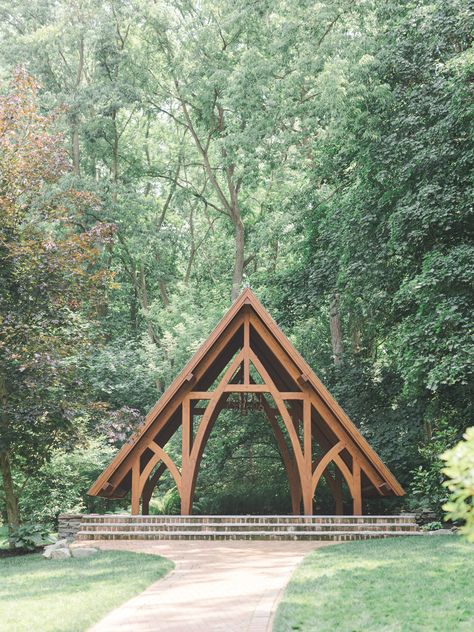 Forest Chapel, Outdoor Chapel, Event Venue Design, Open Air Chapel, Chapel In The Woods, Church Design Architecture, Homestead Wedding, Event Venue Spaces, Well Design