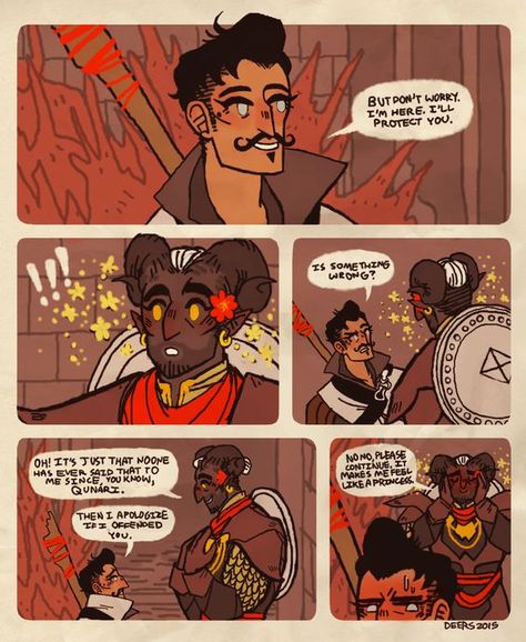 Dragon Age Qunari, Dragon Age Comics, Da Inquisition, Dragon Age Memes, Dragon Age Funny, Dragon Age Romance, Make A Dragon, Dragon Age 3, Dragon Age Games