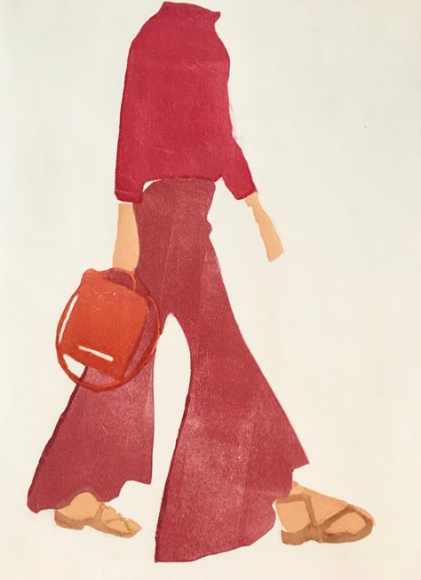 Moodboard Red, Fashion Drawings, Illustration Styles, Japanese Woodblock Printing, Collage Artists, Fashion Sketch, Art Love, Art And Illustration, Inspired Fashion