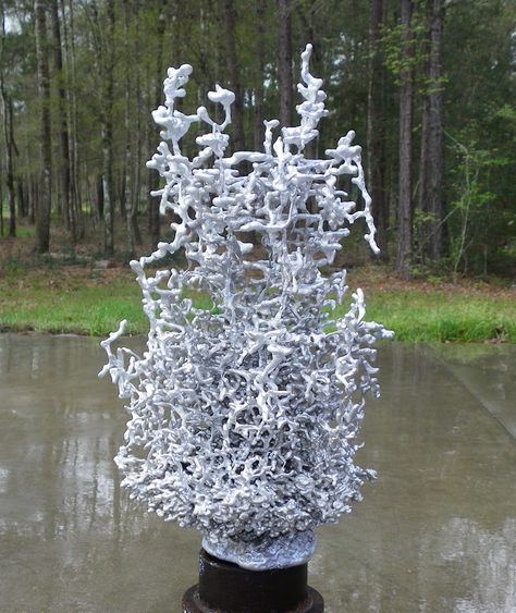 Aluminum Ant Hill Art, Ant Hill Art, Ant Hill, Ant Colony, Aluminum Art, Exhibition Art, Public Spaces, Art Sculptures, Art References