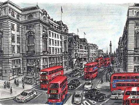 . Stephen Wiltshire, London Artwork, Cityscape Art, Urban Sketchers, Amazing Drawings, Urban Environment, A Level Art, Urban Sketching, Architecture Sketch