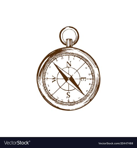 Compass Drawing, Emblem Design, Compass Design, Hand Drawn Illustration, Drawn Illustration, Free Vector Images, Vector Graphics, Transparent Png, Travel Poster