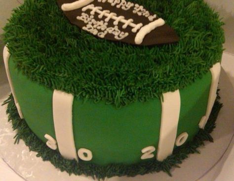 Football Cake Smash Cake Football, Football Theme Smash Cake, Football Smash Cake 1st Birthdays, Football Smash Cake, American Football Cake, Football Party Cake, Football Cake Ideas, Grass Cake, Football Cakes