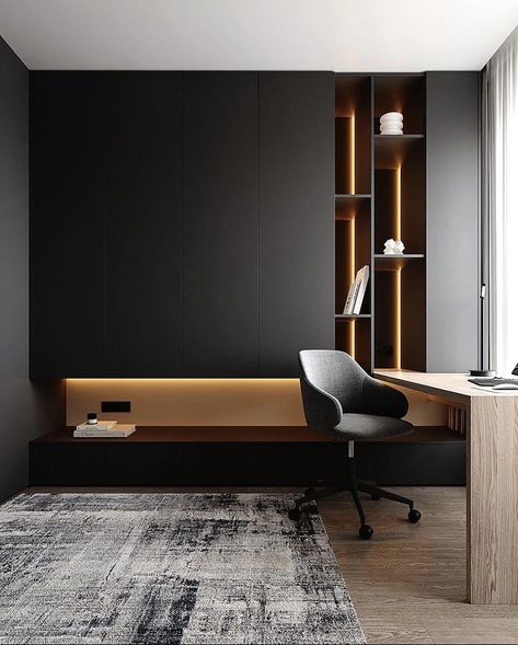 Minimal Home Office, Luxe Office, Modern Study Rooms, Bedroom Workspace, Meeting Room Design, Design Cabinet, Modern Study, Study Room Design, Retail Interior Design