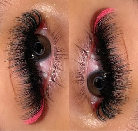 Pink Eyelashes, Natural Fake Eyelashes, Lash Extentions, Lashes Fake Eyelashes, Big Lashes, Eyelash Extensions Styles, Lash Extensions Styles, Perfect Eyelashes, Pretty Lashes