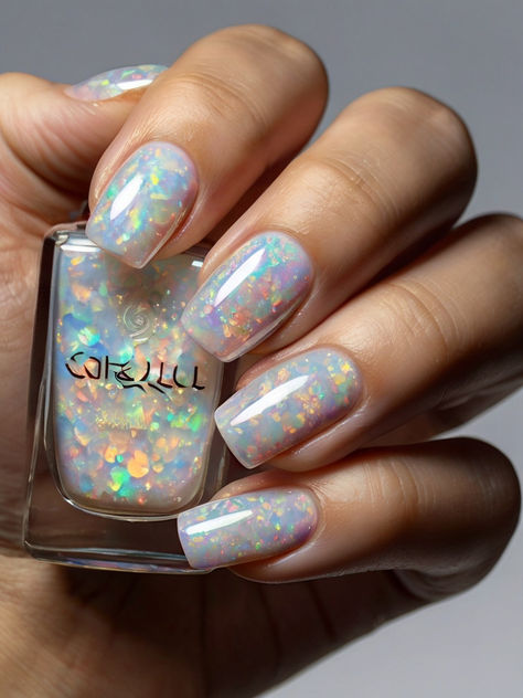 Opal Nail Designs, Anjelah Johnson, Opal Nails, Ongles Nails, Elegant Nail, Elegant Nail Designs, Nice Nails, Nail Colour, Nail Health