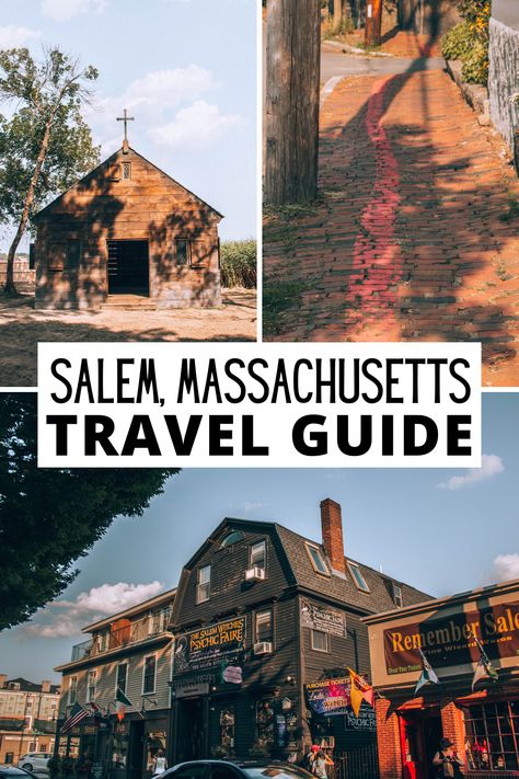 Massachusetts Travel Guide, Salem Travel, Salem Massachusetts Travel, Things To Do In Salem, Boston Vacation, Massachusetts Travel, New England Road Trip, Halloween Travel, Boston Travel