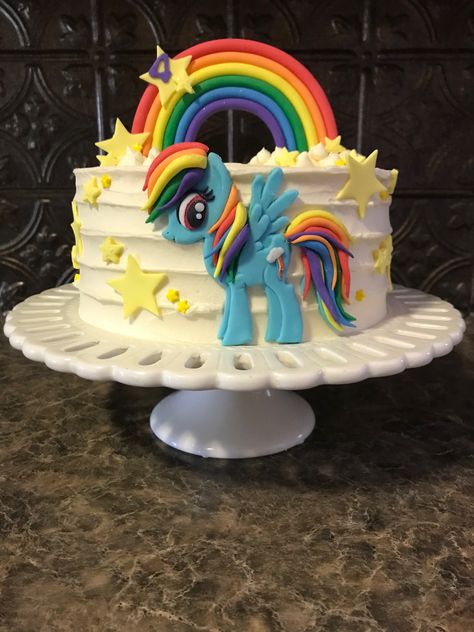 True And Rainbow Kingdom Cake, True Rainbow Kingdom Birthday Cake, Rainbow Dash Toy, Rainbow Dash Birthday Shirt, Rainbow Dash Cake, Equestria Girls Rainbow Dash, Little Pony Birthday Party, February Birthday, Pony Birthday