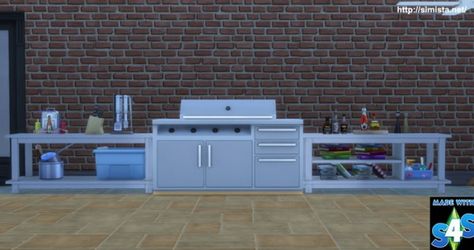 Simista: BBQ Tables • Sims 4 Downloads Little Sims, Sims 4 Cc Objects, Outside Grill, Sims 4 Blog, Bbq Table, Free Sims 4, Sims 4 Downloads, Cc Sims, The Sims4