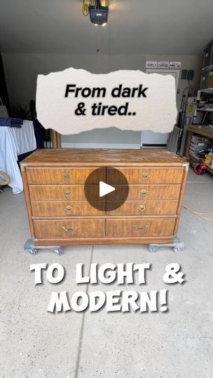 Restoration Hardware Dressers, Painted Campaign Dresser, Dresser Hardware Ideas, Dresser Remodel, Tan Wash, Campaign Dresser, Dresser Refinish, Dresser Redo, Diy Dresser Makeover