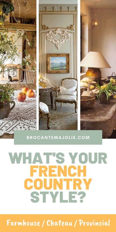 French Farmhouse Kitchen Cottage Style, Rustic French Country Kitchen, Modern French Interior Design, French Farmhouse Living Room, French Chateau Interiors, Modern French Country Decorating, Cozy French Country Living Room, French Country Color Palette, French Country Decorating Bedroom