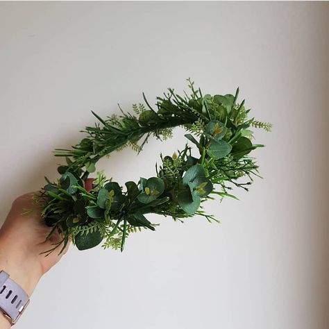 Leaf Flower Crown, Male Flower Crown, Wreath Crown, Festival Flower Crown, Ivy Flower, Male Crown, Flower Crown Bridesmaid, Jungle Flowers, Olive Wreath