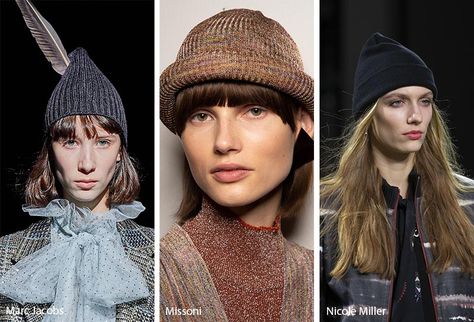 Fall/ Winter 2019-2020 Hat Trends: Fall 2019 Headwear Trends Nyc Fall Outfits, Fall Beanies, Nyc Fall, Knitwear Trends, Fall Hats, Winter Cap, Winter Trends, Outfits With Hats, Fall Winter Outfits